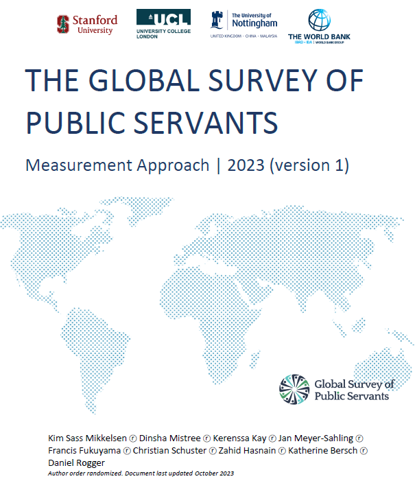 Cover of the Measurement Approach document for the GSPS